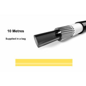 Elvedes Shift Cable Sleeve With Liner 10 Meters Zilver 4.1 mm