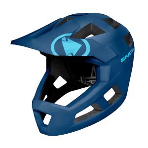 Endura Singletrack Downhill Helmet Blauw L-XL