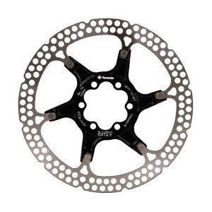 Formula Two Pieces Disc With Bolts Brake Disc Zwart,Zilver 140 mm