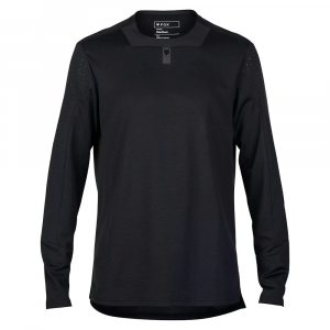 Fox Apparel | Defend Long Sleeve Jersey Men's | Size Extra Large In Black | Polyester