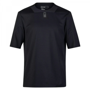 Fox Apparel | Defend Short Sleeve Jersey Men's | Size Xx Large In Black | Elastane/nylon/polyester