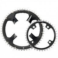 Fsa Route Double Abs K-force 110 Bcd N10/11 Wa421 V18 Chainring Grijs 53t