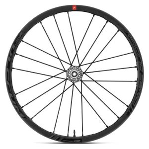 Fulcrum Racing 0 Db 28'' Tubeless Road Wheel Set Zilver 12 x 100 / 12 x 142 mm / Campagnolo