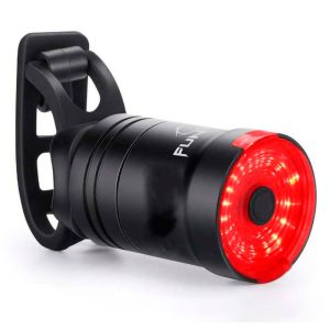 Funken Brake Sensor Led Cob 350mah Li-poly Rear Light Zwart 60 Lumens