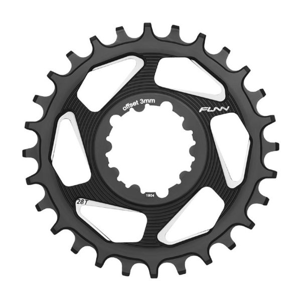 Funn Solo Dx 6 Direct Mount Chainring Zilver 28t