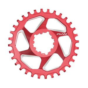 Funn Solo Dx 6 Mm Offset Chainring Zilver 28t