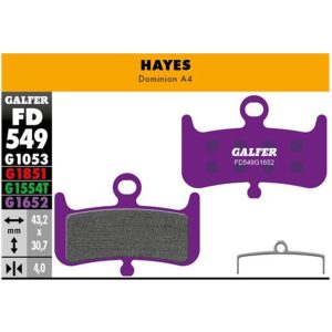 Galfer 459 E-bike Hayes Dominion A4 Disc Brake Pads Roze