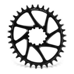 Garbaruk Bb30 Short Spindle Oval Chainring Zilver 30t