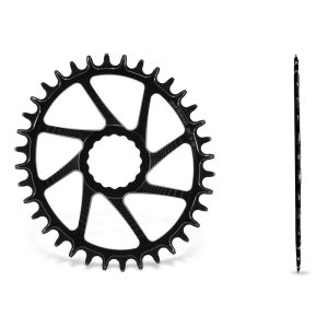 Garbaruk Race Face Cinch Boost Oval Chainring Zilver 30t