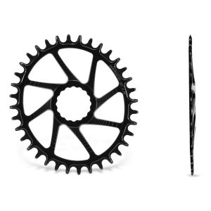 Garbaruk Race Face Cinch Oval Chainring Zilver 34t