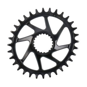 Garbaruk Shimano Direct Mount Oval Chainring Zilver 36t