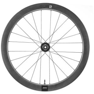 Giant Slr 2 50 Disc Tubeless Road Front Wheel Zilver 12 x 100 mm
