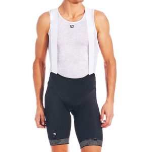 Giordana SilverLine Bib Shorts (Black/Reflective) (M) - GICS21-BIBS-SILV-BKRF03