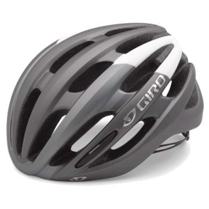 Giro Foray Road Bike Helmet - Matt Titanium / White / Small / 51cm / 55cm