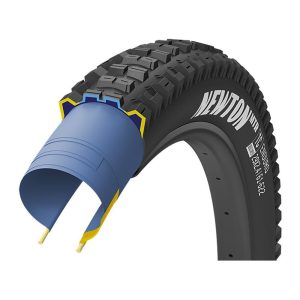 Goodyear Newton Mtr Enduro Tubeless 27.5'' X 2.40 Mtb Tyre Zwart 27.5'' x 2.40