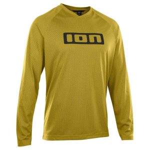 Ion Logo Long Sleeve Enduro Jersey Geel XL Man