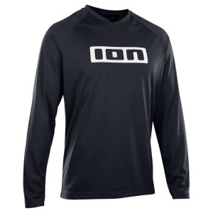 Ion Logo Long Sleeve Enduro Jersey Zwart XL Man