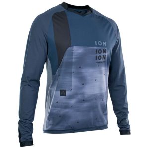 Ion Traze Vent Long Sleeve Enduro Jersey Refurbished Blauw S Man