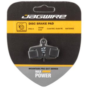 Jagwire Brake Pad Pro Extreme Sintered Disc Brake Pad M Red Zwart