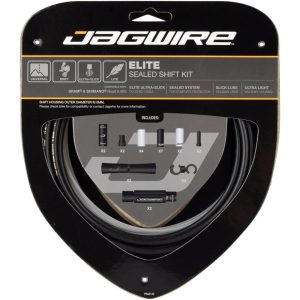 Jagwire Sealed Shift Kit Shimano/sram Gear Cable Kit Zwart