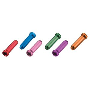 Jagwire Tips Cable Tips-brake Or Shift 500pcs-rouge/bleu/rose/violet/orange/vert Zwart