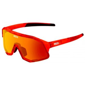 Koo Demos Ltd Sunglasses Transparant Red Mirror/CAT3