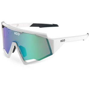 Koo Spectro Mirror Sunglasses Wit Green Mirror/CAT3