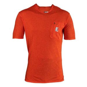 Leatt Mtb Allmtn 2.0 Short Sleeve Jersey Oranje XS Man