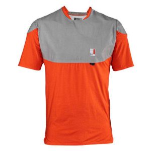 Leatt Mtb Allmtn 3.0 Short Sleeve Jersey Oranje,Grijs S Man