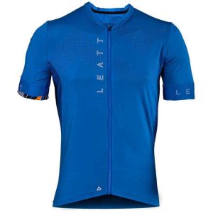 Leatt Mtb Endurance 5.0 Short Sleeve Jersey Blauw S Man