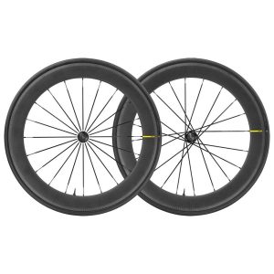 Mavic Ellipse Pro Carbon Ust Tubeless Road Wheel Set Zwart 12 x 100 / 12 x 120 mm / Shimano/Sram HG