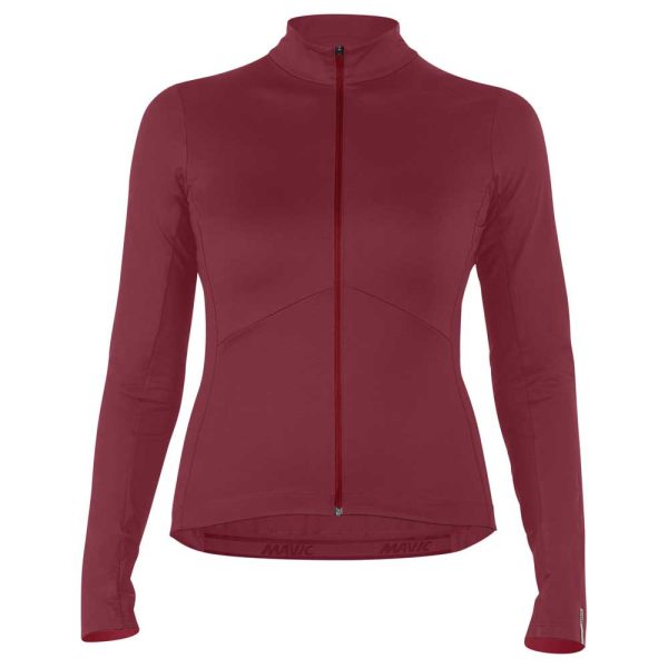 Mavic Sequence Thermo Long Sleeve Jersey Rood M Vrouw