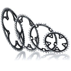Miche Supertype Exterior 5b Shimano 130 Bcd Chainring Zwart 47t
