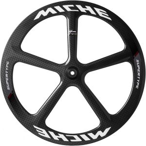 Miche Supertype Spx 5 Dx Cl Disc Tubular Road Front Wheel Zilver 12 x 100 mm