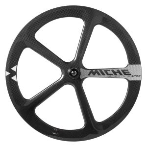 Miche Supertype Spx5 Pista 28'' Disc Road Front Wheel Zilver 9 x 100 mm