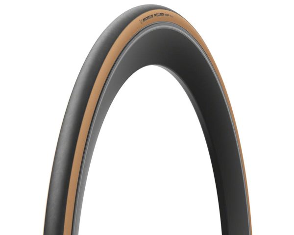 Michelin Power Cup Classic TS Tubeless Road Tire (Tan Wall) (700c) (28mm) (Folding) (Gum-... - 04106