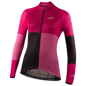 Nalini Color Long Sleeve Jersey Roze XS Vrouw