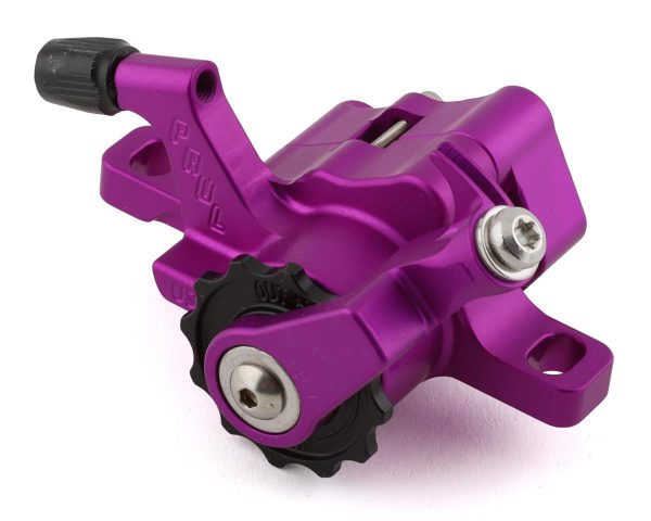 Paul Components Klamper Disc Brake Caliper (Purple/Black) (Mechanical) (Front or ... - 048PURPLEBKLP