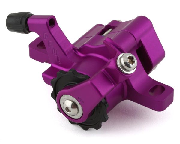Paul Components Klamper Disc Brake Caliper (Purple/Black) (Mechanical) (Front or ... - 048PURPLEBKSP