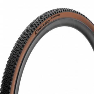 Pirelli Cinturato Adventure Folding Gravel Tyre - 700c - Black / Tan / 700c / 40mm / Folding