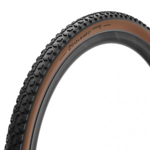 Pirelli Cinturato Gravel M Classic Folding Gravel Tyre - 700c - Black / Tan / 700c / 35mm / Clincher / Folding