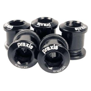 Praxis 48/32t Chainring Bolts Zilver