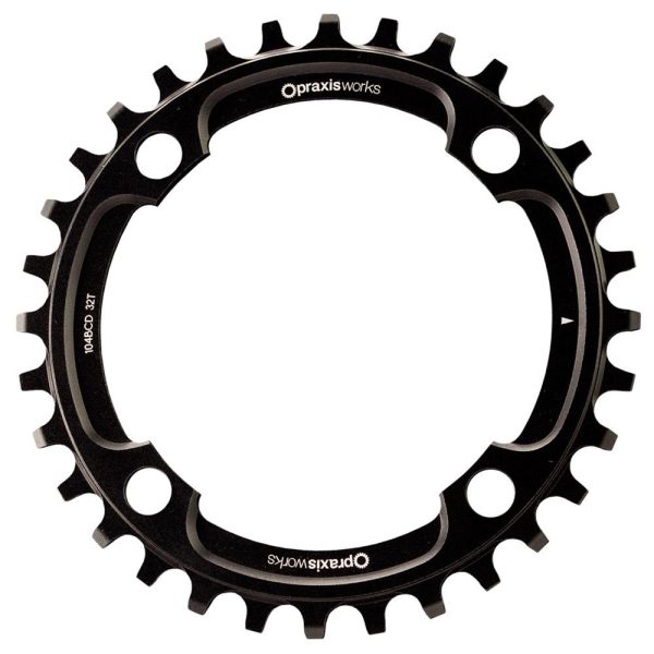 Praxis Mountain Ring 104 Bcd Chainring Zwart 30t