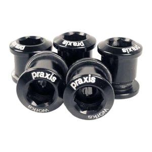 Praxis X-spider 160 Bcd Chainring Bolts Zilver