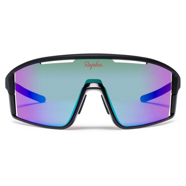 Rapha Pro Team Full Frame Sunglasses Transparant Purple Green Lens/CAT3