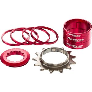 Reverse Components Single Speed Kit Cassette Rood 13t