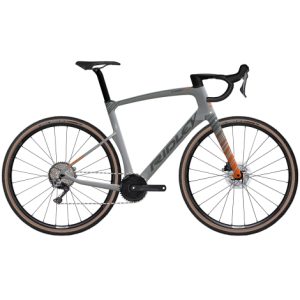 Ridley Kanzo Fast GRX Carbon Gravel Bike - 2023 - Battleship Grey / Dove / Orange / Small
