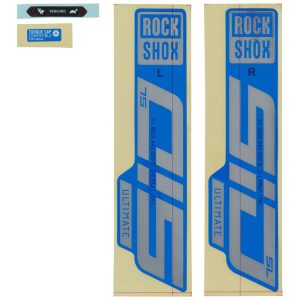 Rockshox Sid Sl Ultimate 29'' Fork Stickers Kit Transparant