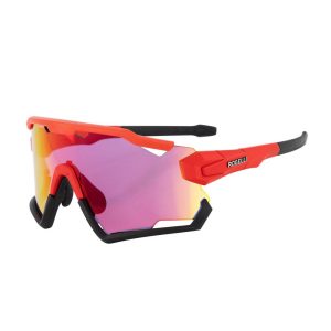 Rogelli Switch Sunglasses Oranje Revo - Smoke CAT 2