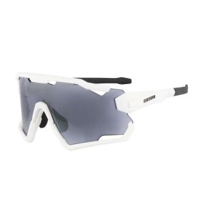Rogelli Switch Sunglasses Wit Smoke CAT 2